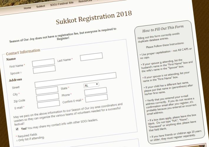 Registration Form Pic